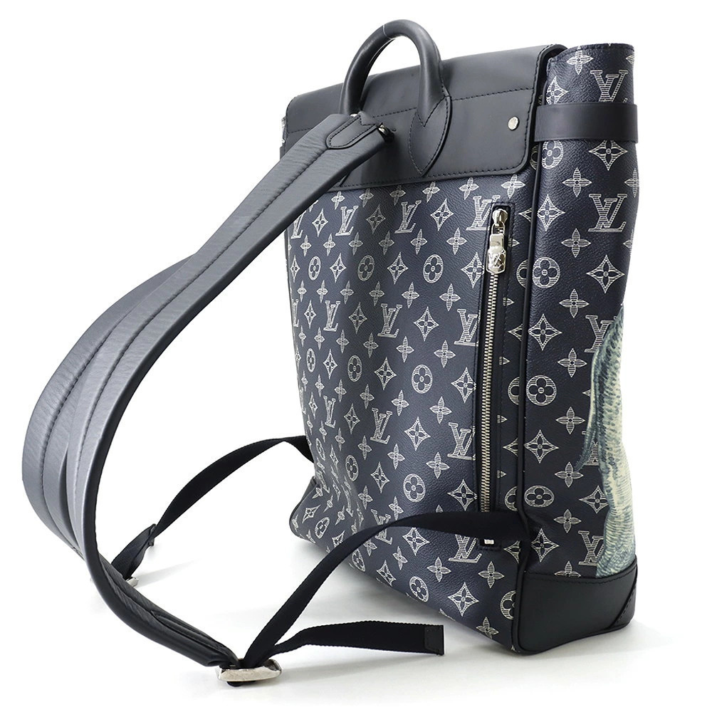 Louis Vuitton Backpack Savannah Monogram Steamer Bag Brown